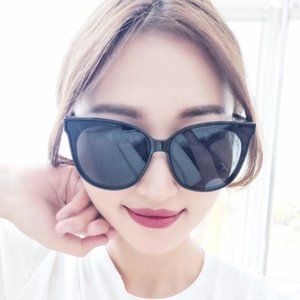 Sexy Oversized Black Sunglasses